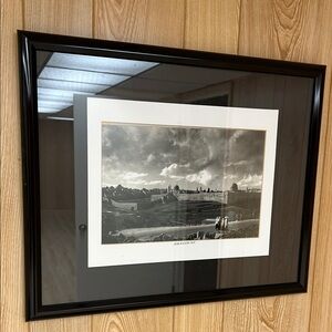 Jerusalem 1925 vintage print in a frame